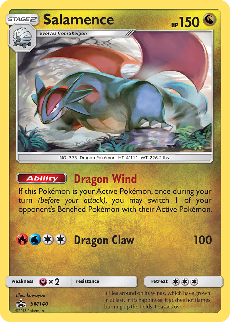 Salamence (SM140) [Sun & Moon: Black Star Promos] | Tables and Towers