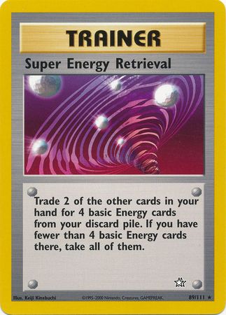 Super Energy Retrieval (89/111) [Neo Genesis Unlimited] | Tables and Towers