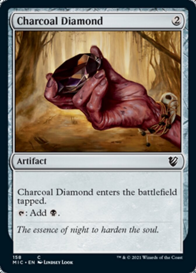 Charcoal Diamond [Innistrad: Midnight Hunt Commander] | Tables and Towers