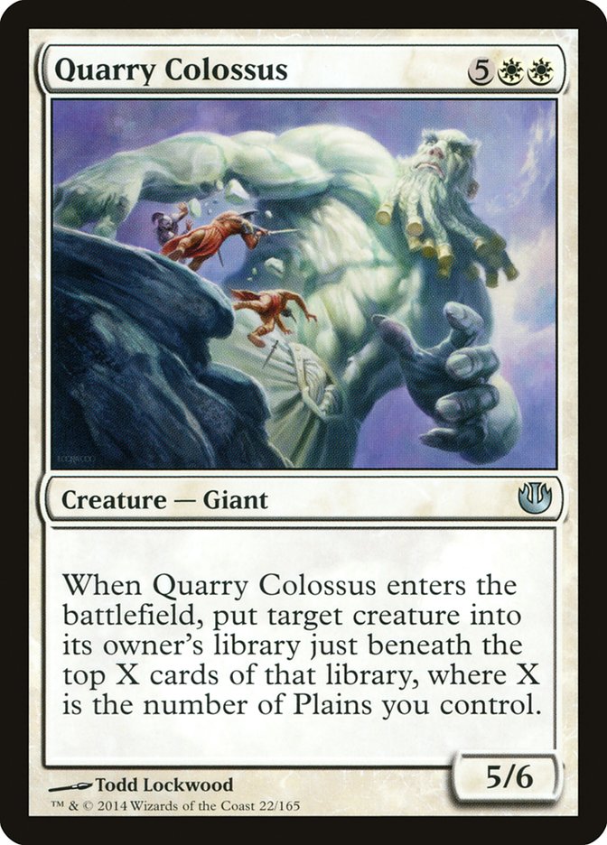 Quarry Colossus [Journey into Nyx] | Tables and Towers