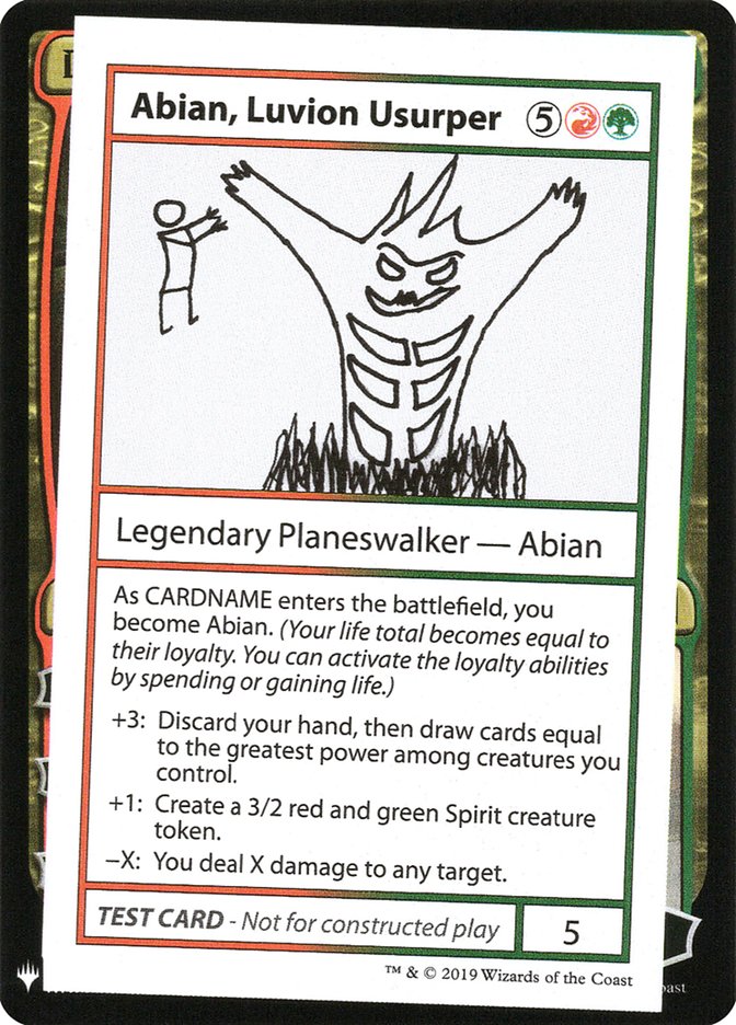 Abian, Luvion Usurper [Mystery Booster Playtest Cards] | Tables and Towers