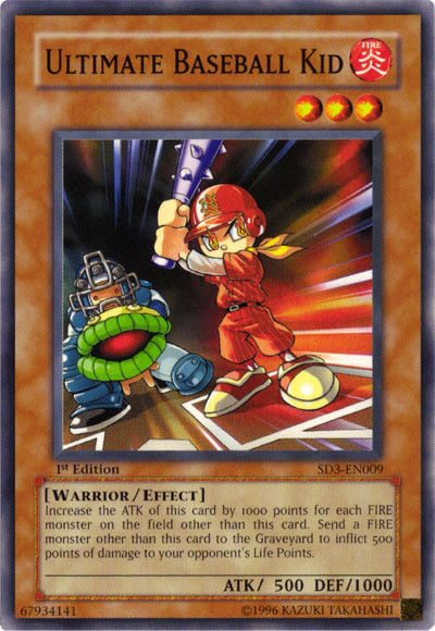 Ultimate Baseball Kid [SD3-EN009] Common | Tables and Towers