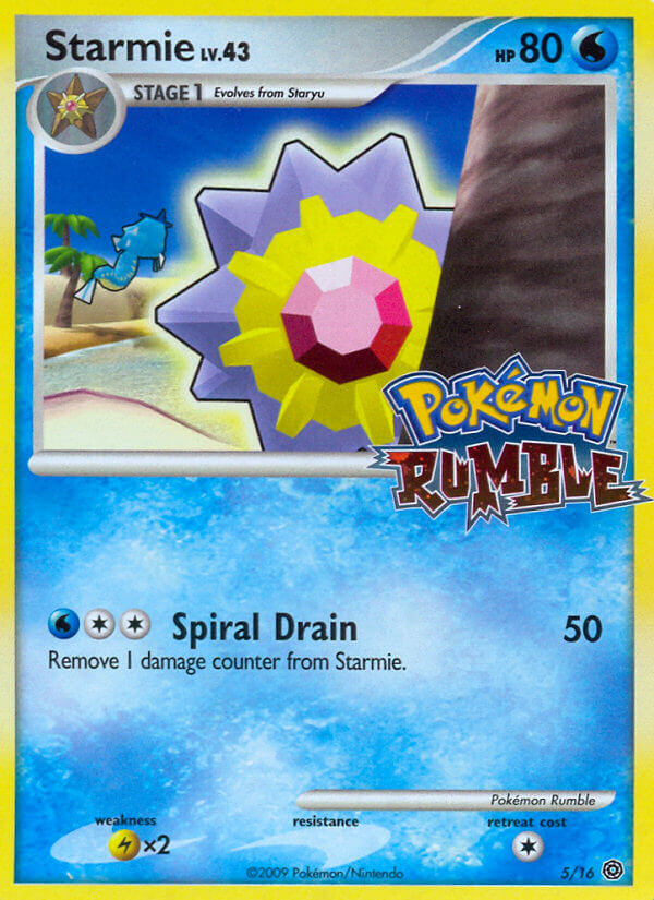 Starmie (5/16) [Pokémon Rumble] | Tables and Towers