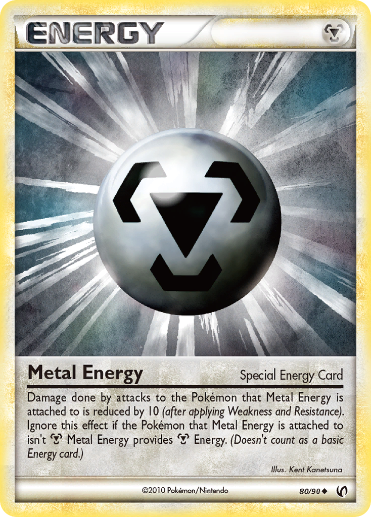 Metal Energy (80/90) [HeartGold & SoulSilver: Undaunted] | Tables and Towers