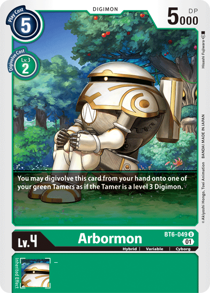 Arbormon [BT6-049] [Double Diamond] | Tables and Towers