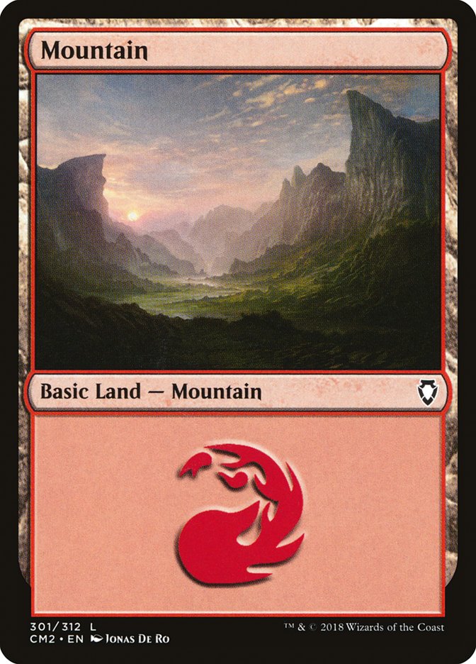 Mountain (301) [Commander Anthology Volume II] | Tables and Towers