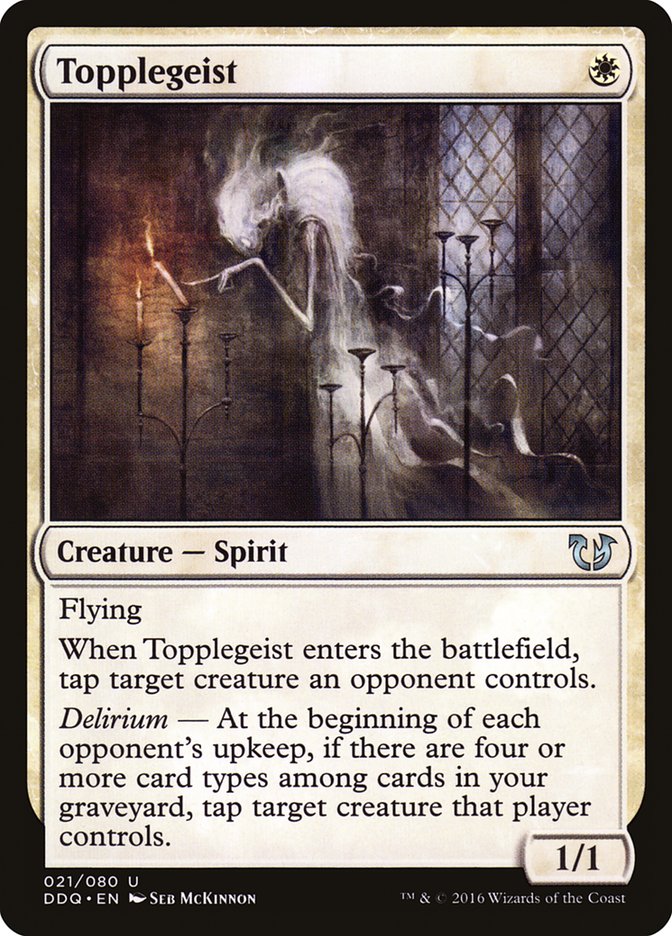 Topplegeist [Duel Decks: Blessed vs. Cursed] | Tables and Towers