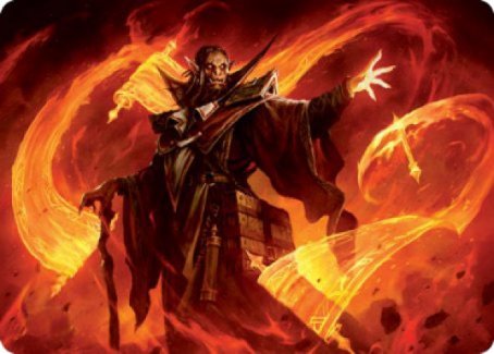 Plargg, Dean of Chaos Art Card [Strixhaven: School of Mages Art Series] | Tables and Towers