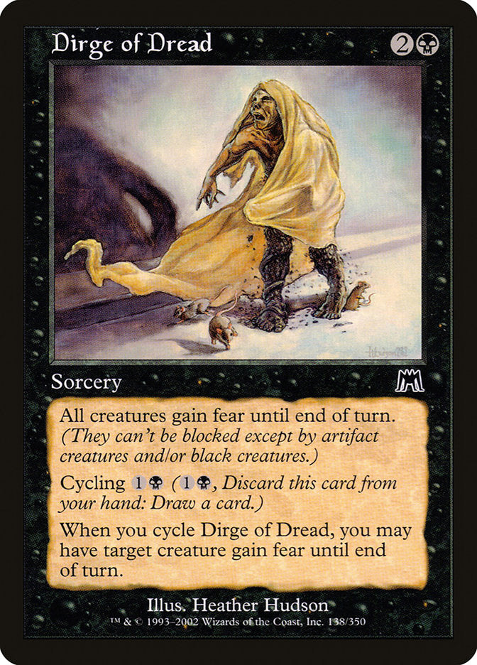 Dirge of Dread [Onslaught] | Tables and Towers