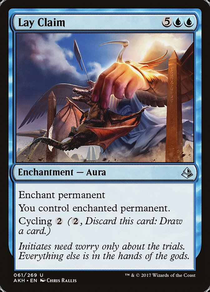 Lay Claim [Amonkhet] | Tables and Towers