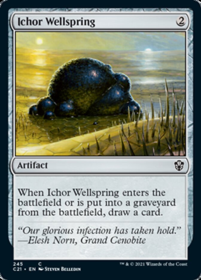 Ichor Wellspring [Commander 2021] | Tables and Towers