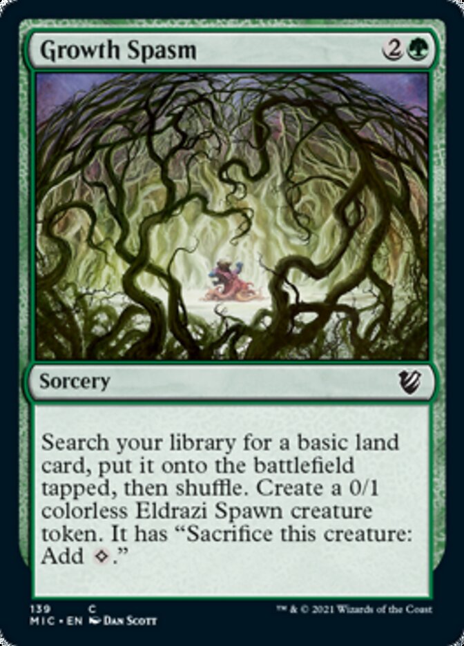 Growth Spasm [Innistrad: Midnight Hunt Commander] | Tables and Towers