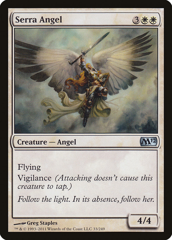 Serra Angel [Magic 2012] | Tables and Towers