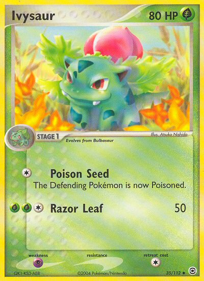 Ivysaur (35/112) [EX: FireRed & LeafGreen] | Tables and Towers