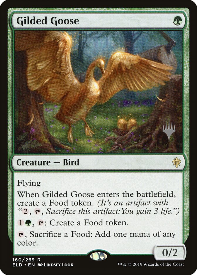 Gilded Goose (Promo Pack) [Throne of Eldraine Promos] | Tables and Towers