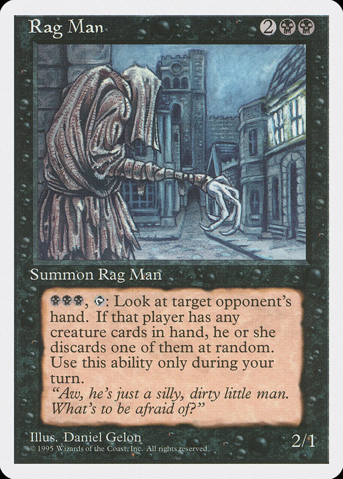 Rag Man [Fourth Edition] | Tables and Towers