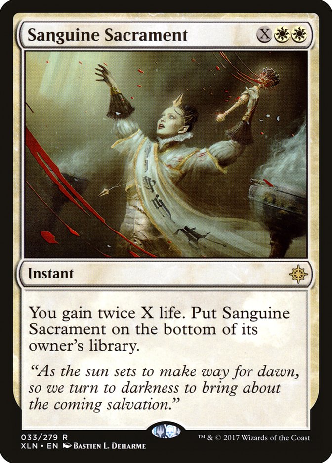 Sanguine Sacrament [Ixalan] | Tables and Towers