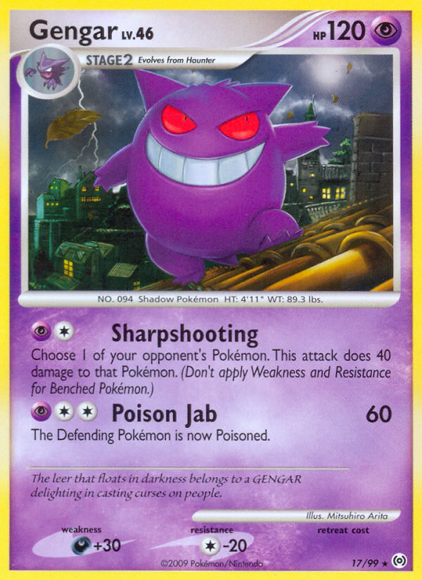 Gengar (17/99) [Platinum: Arceus] | Tables and Towers