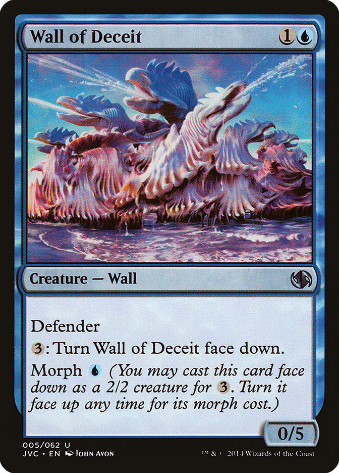 Wall of Deceit [Duel Decks Anthology] | Tables and Towers