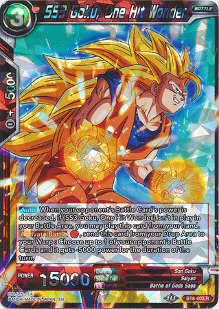 SS3 Goku, One Hit Wonder (BT8-003) [Malicious Machinations] | Tables and Towers