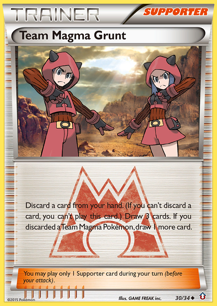 Team Magma Grunt (30/34) [XY: Double Crisis] | Tables and Towers