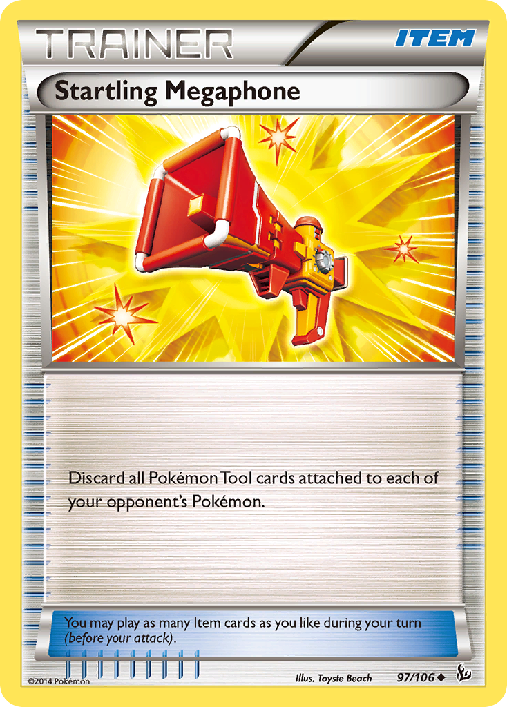 Startling Megaphone (97/106) [XY: Flashfire] | Tables and Towers