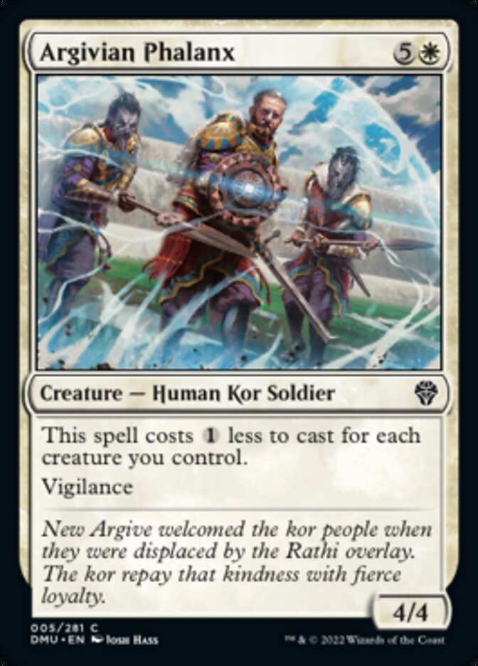 Argivian Phalanx [Dominaria United] | Tables and Towers