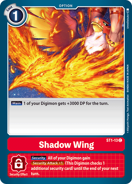 Shadow Wing [ST1-13] [Starter Deck: Gaia Red] | Tables and Towers