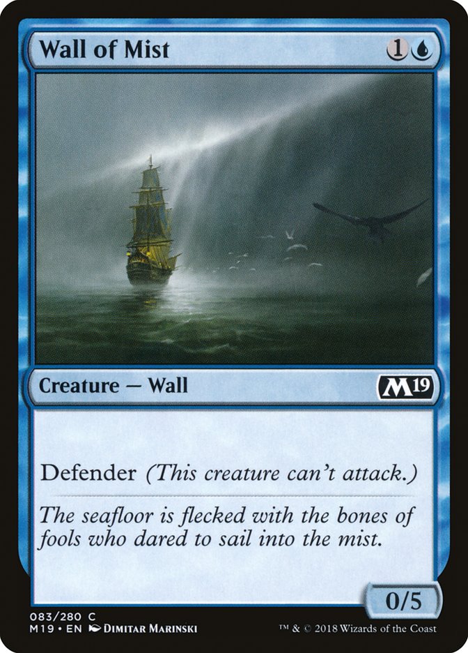 Wall of Mist [Core Set 2019] | Tables and Towers