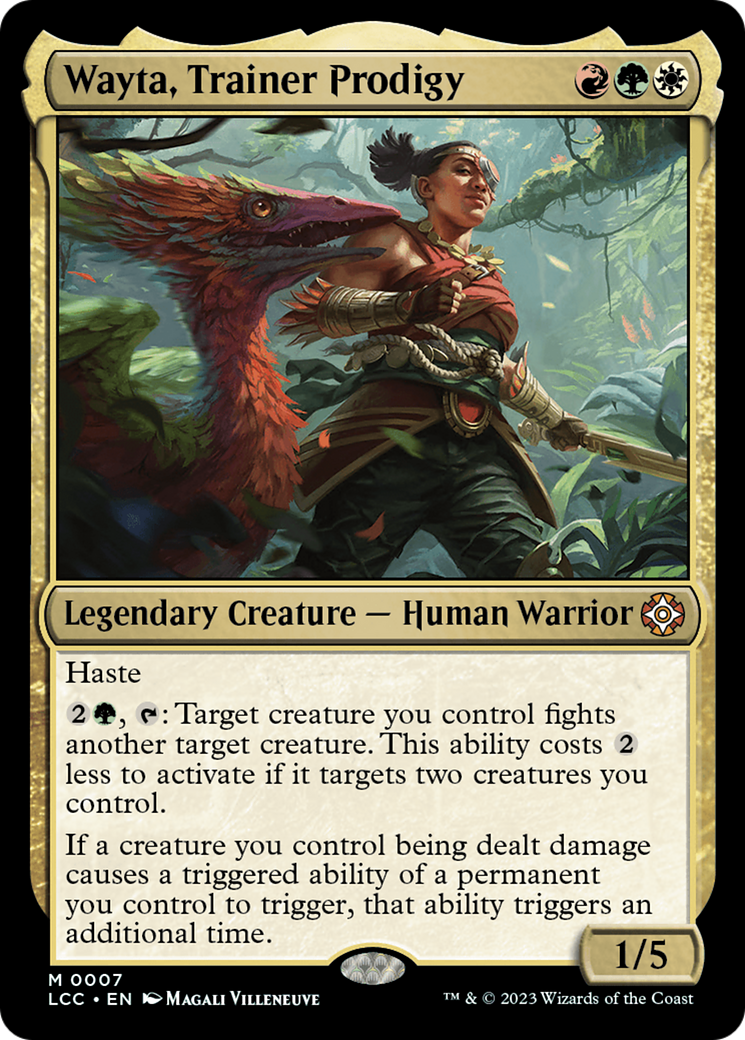 Wayta, Trainer Prodigy [The Lost Caverns of Ixalan Commander] | Tables and Towers