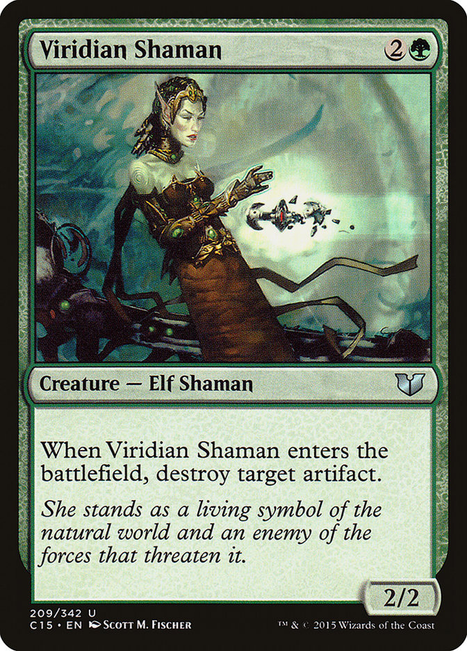 Viridian Shaman [Commander 2015] | Tables and Towers