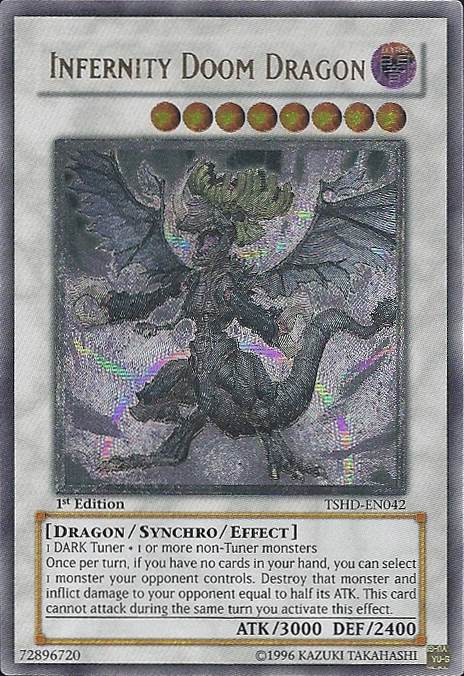 Infernity Doom Dragon [TSHD-EN042] Ultimate Rare | Tables and Towers