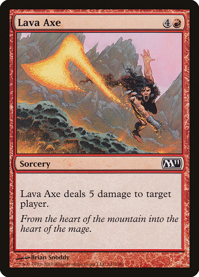 Lava Axe [Magic 2011] | Tables and Towers