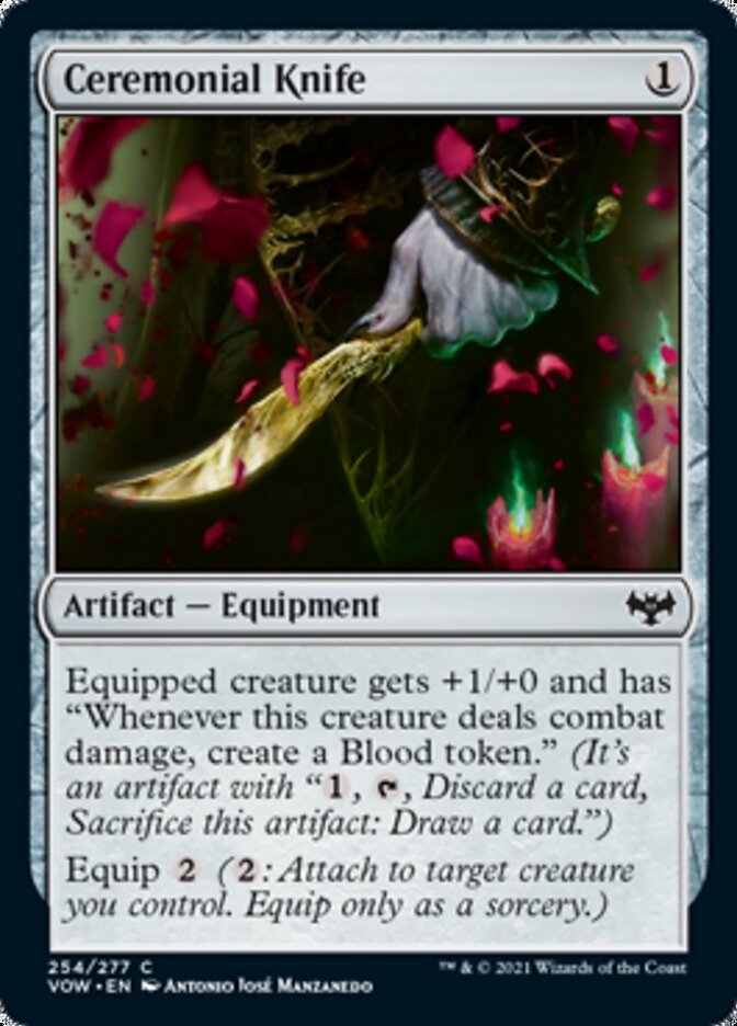 Ceremonial Knife [Innistrad: Crimson Vow] | Tables and Towers