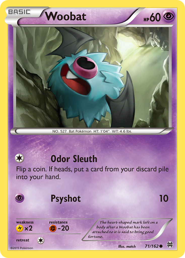 Woobat (71/162) [XY: BREAKthrough] | Tables and Towers