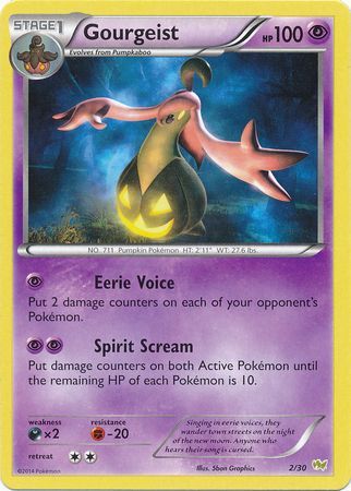 Gourgeist (2/30) [XY: Trainer Kit - Noivern] | Tables and Towers