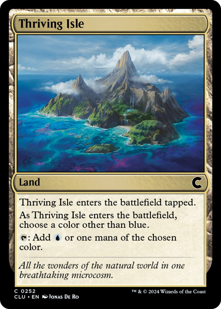 Thriving Isle [Ravnica: Clue Edition] | Tables and Towers