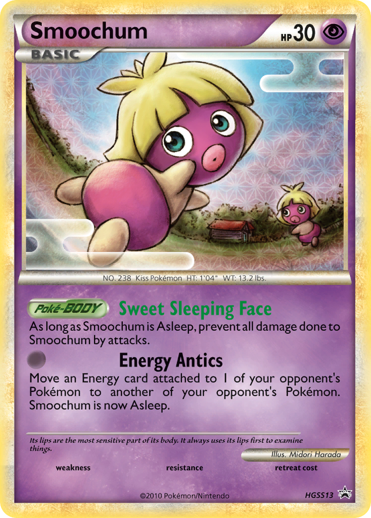 Smoochum (HGSS13) [HeartGold & SoulSilver: Black Star Promos] | Tables and Towers