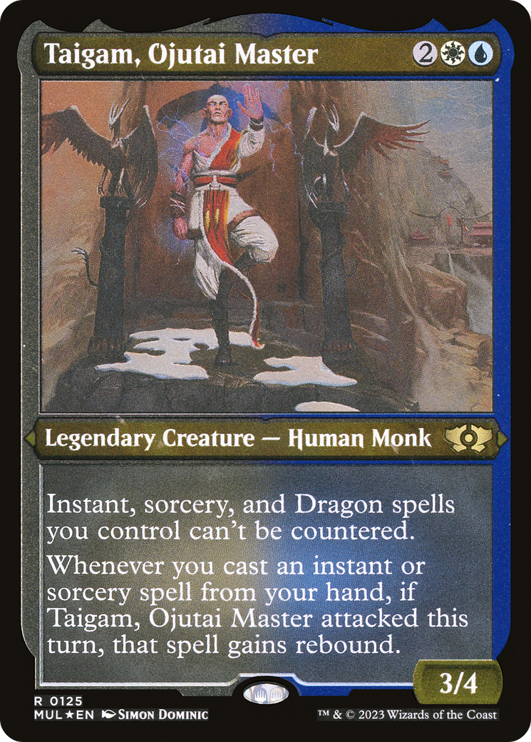 Taigam, Ojutai Master (Foil Etched) [Multiverse Legends] | Tables and Towers