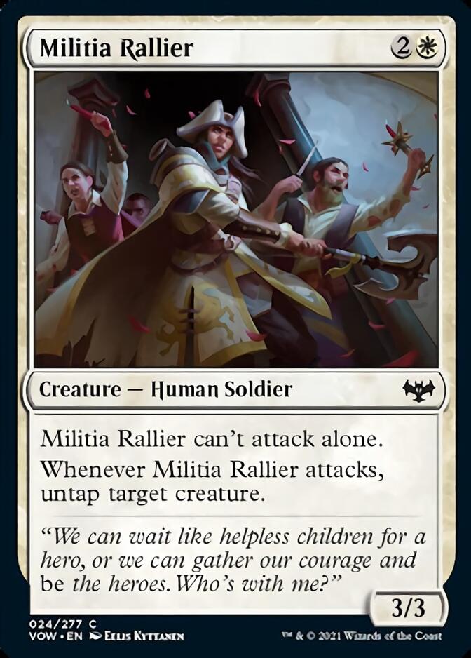 Militia Rallier [Innistrad: Crimson Vow] | Tables and Towers