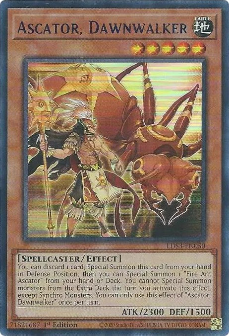 Ascator, Dawnwalker (Blue) [LDS3-EN050] Ultra Rare | Tables and Towers