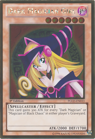 Dark Magician Girl [PGLD-EN033] Gold Rare | Tables and Towers