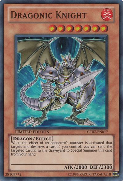 Dragonic Knight [CT07-EN017] Super Rare | Tables and Towers