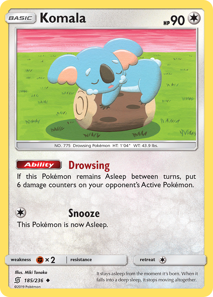 Komala (185/236) [Sun & Moon: Unified Minds] | Tables and Towers