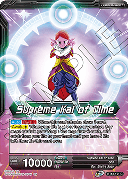 Supreme Kai of Time // Supreme Kai of Time, the Chronokeeper (Common) (BT13-121) [Supreme Rivalry] | Tables and Towers