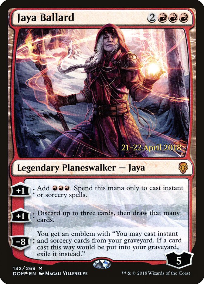 Jaya Ballard [Dominaria Prerelease Promos] | Tables and Towers