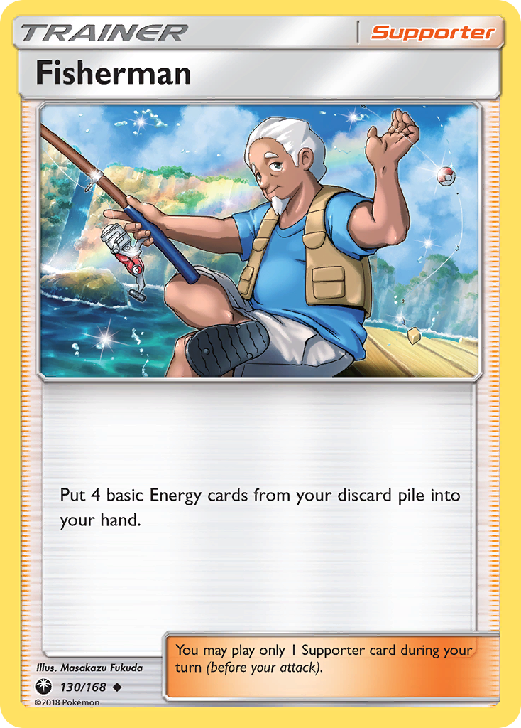 Fisherman (130/168) [Sun & Moon: Celestial Storm] | Tables and Towers