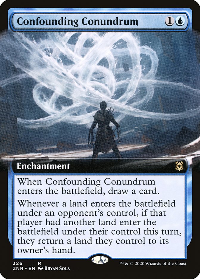 Confounding Conundrum (Extended Art) [Zendikar Rising] | Tables and Towers