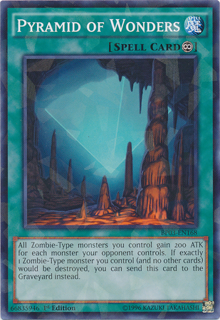 Pyramid of Wonders [BP03-EN168] Shatterfoil Rare | Tables and Towers