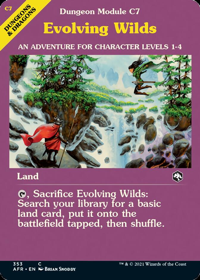 Evolving Wilds (Dungeon Module) [Dungeons & Dragons: Adventures in the Forgotten Realms] | Tables and Towers